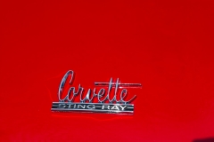 1966 Corvette rear emblem